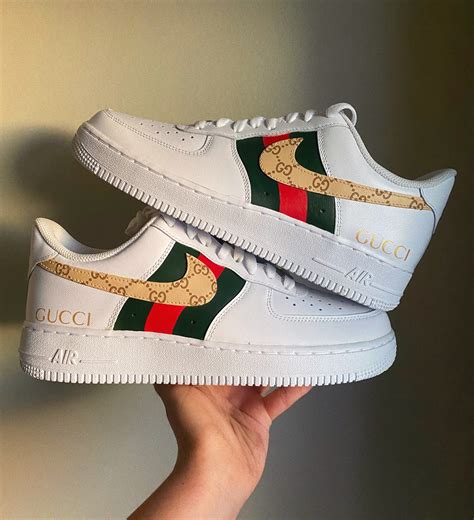 gucci scarpe nike|custom Gucci Nike sneakers.